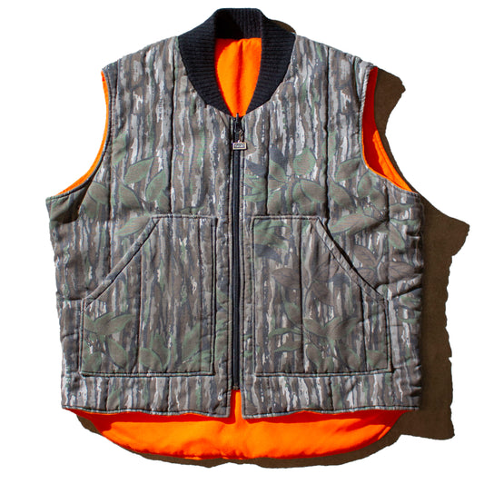 Realtree Camo Reversible Vest Made in U.S.A.【L-M】