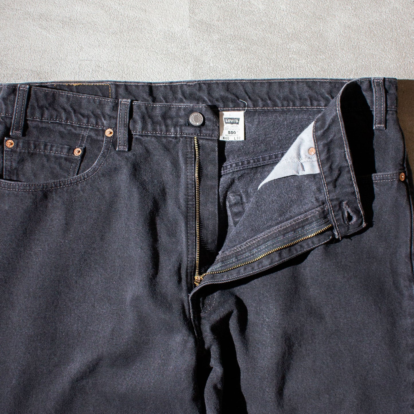 550 "Relax Fit" Denim Pants Made in CANADA