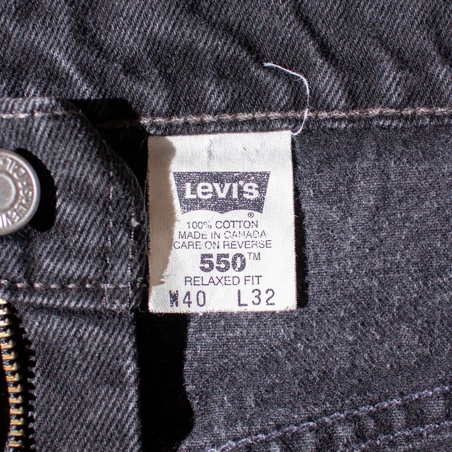 550 "Relax Fit" Denim Pants Made in CANADA