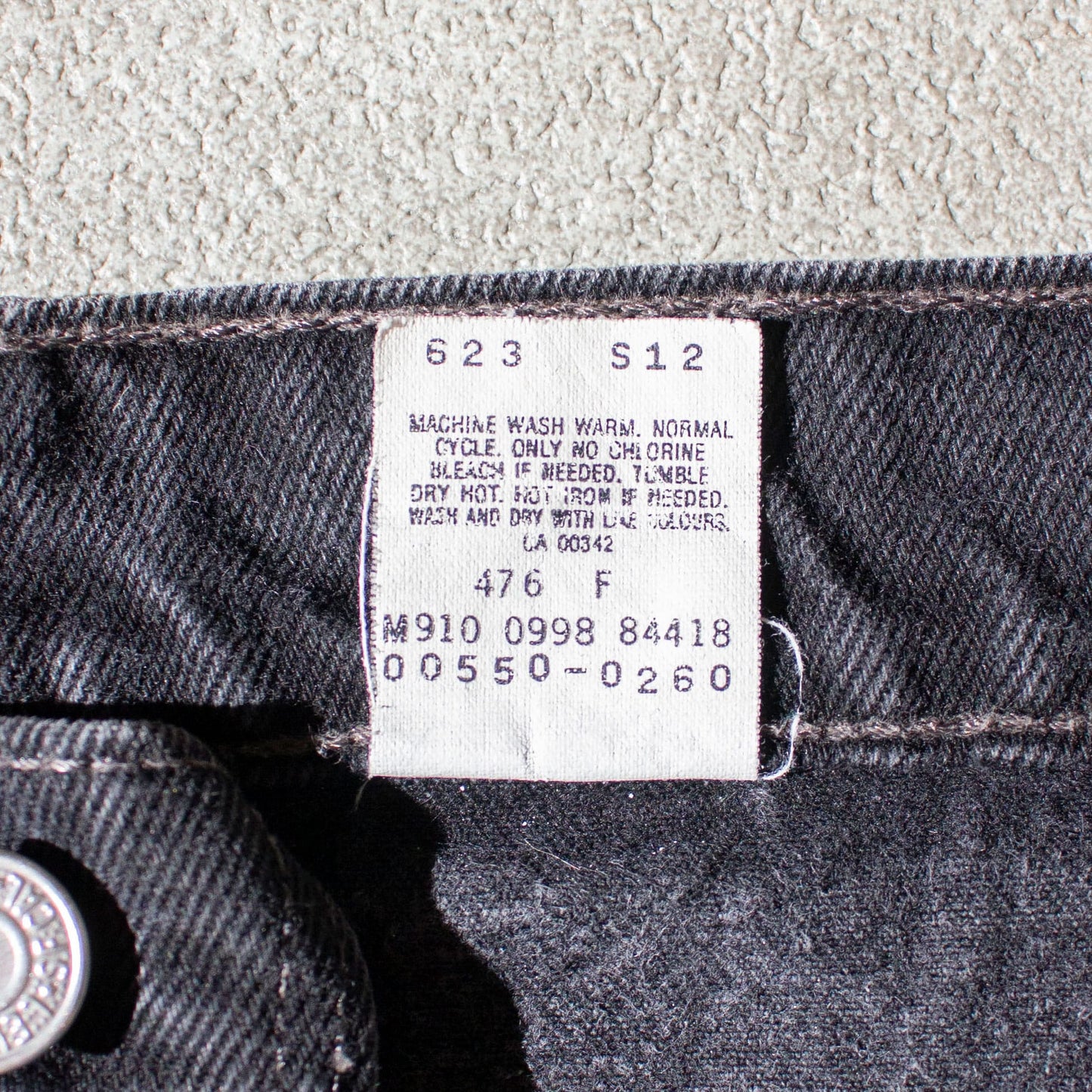 550 "Relax Fit" Denim Pants Made in CANADA