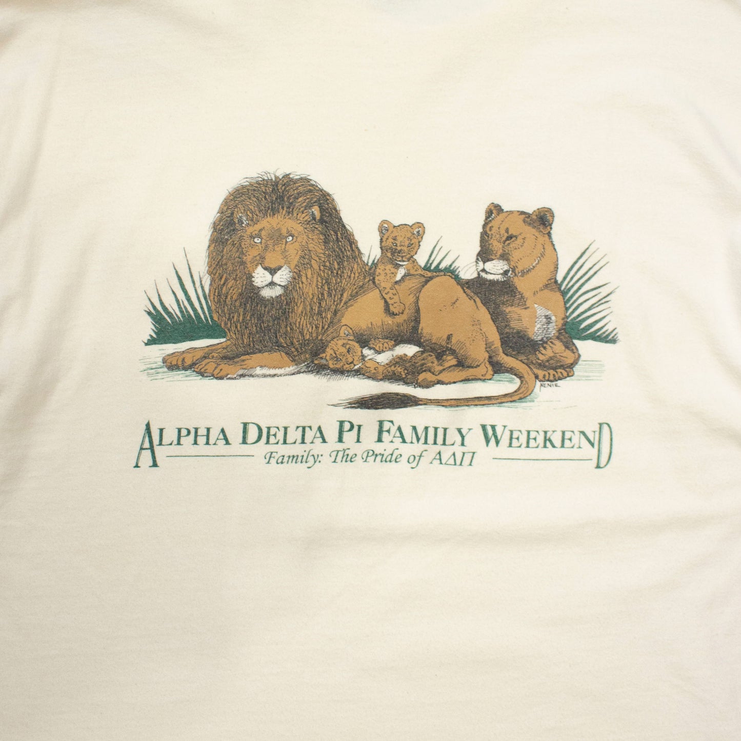 Alpha Delta Pi Printed S/S Tee Made in U.S.A.