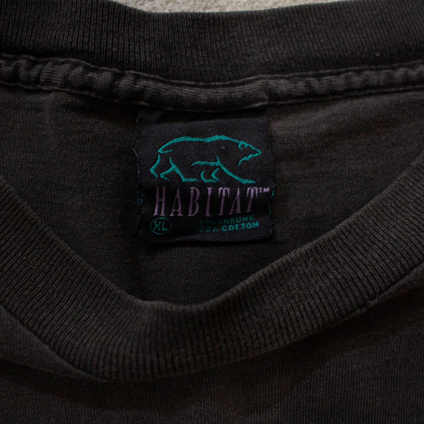 Bear Printed S/S Tee Made in U.S.A.