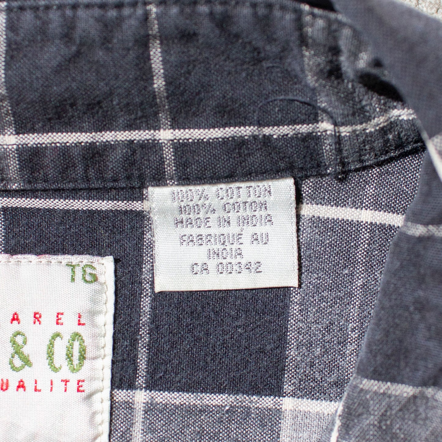 Cotton Check Shirt