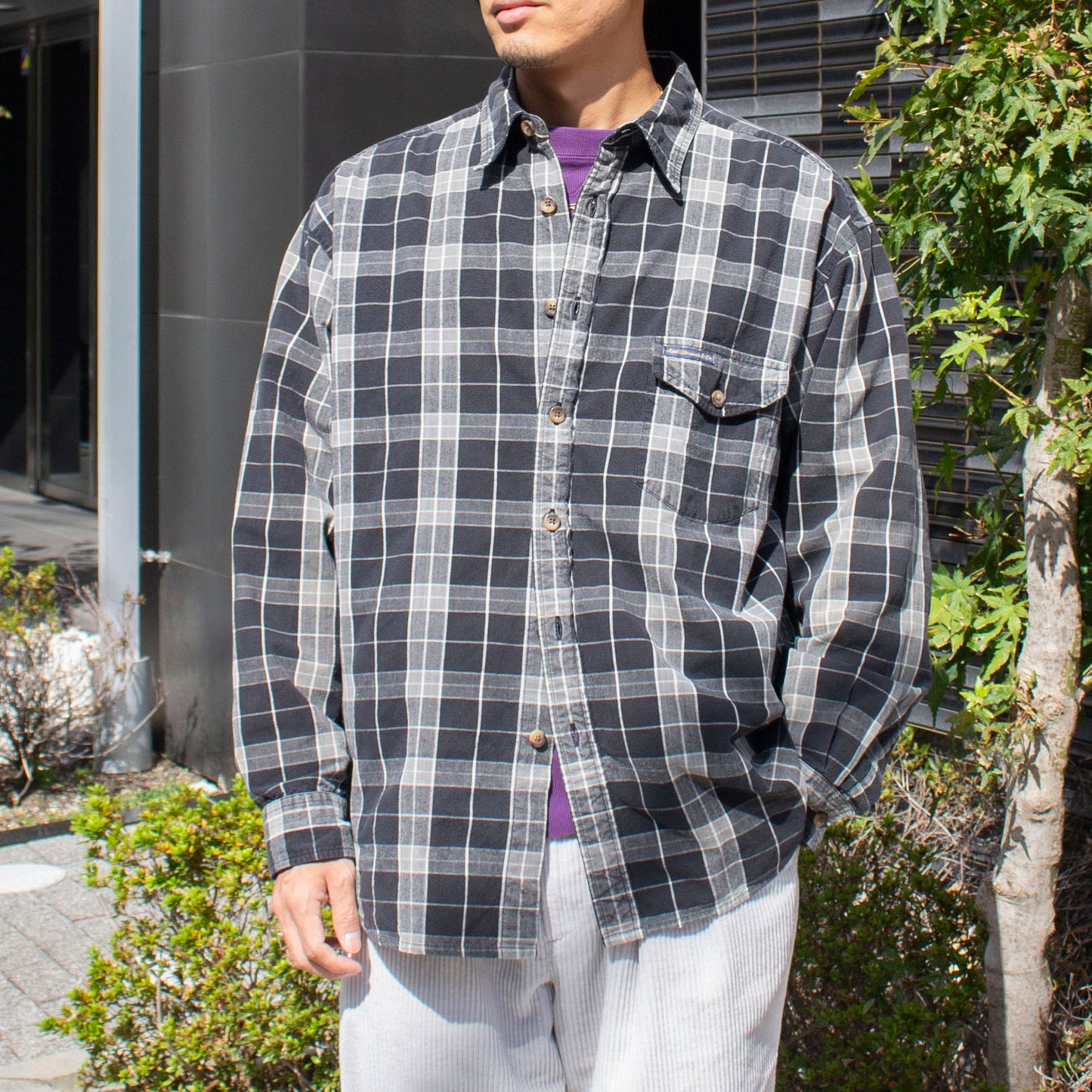 Cotton Check Shirt
