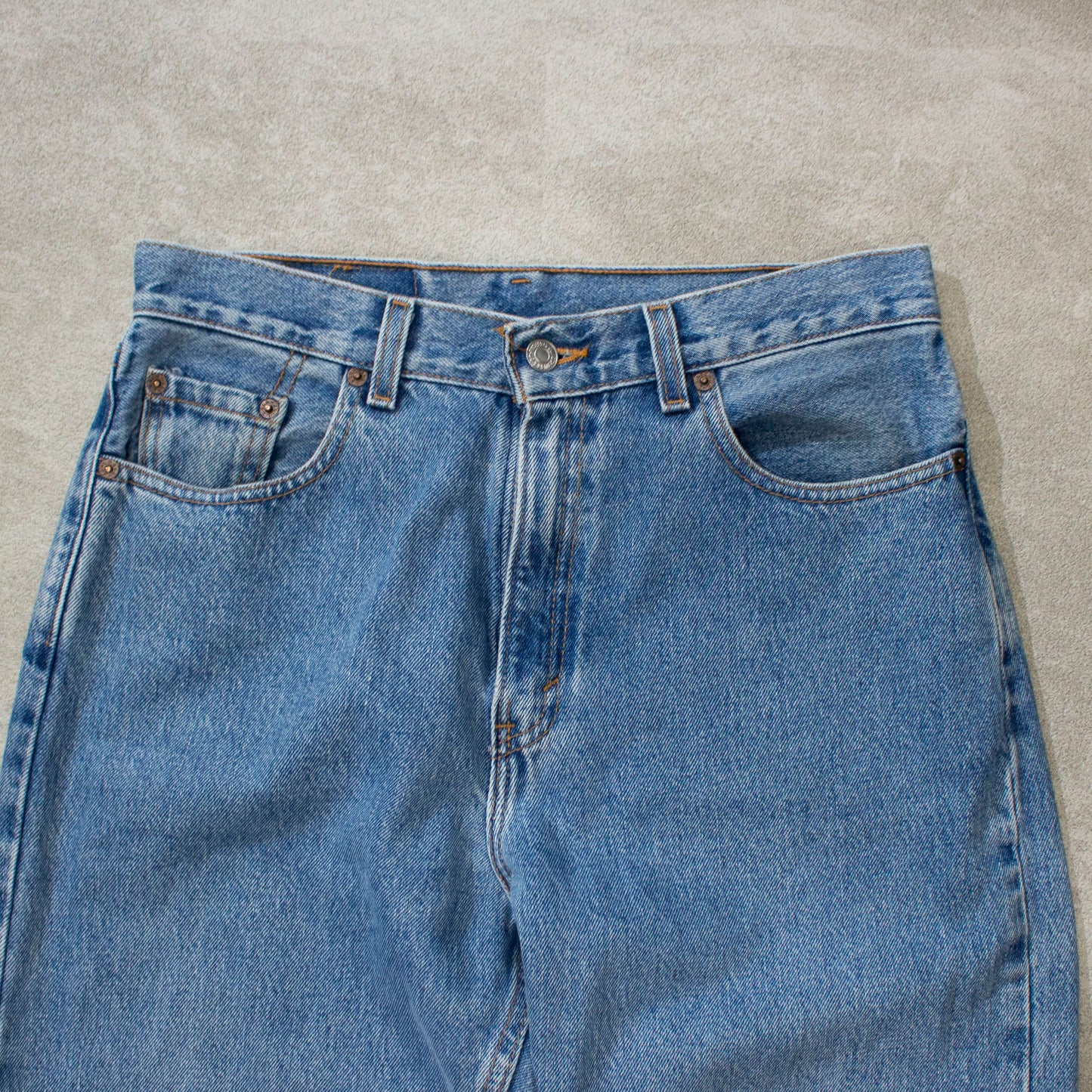 560 LOOSE FIT TAPERED Denim Pants Made in USA