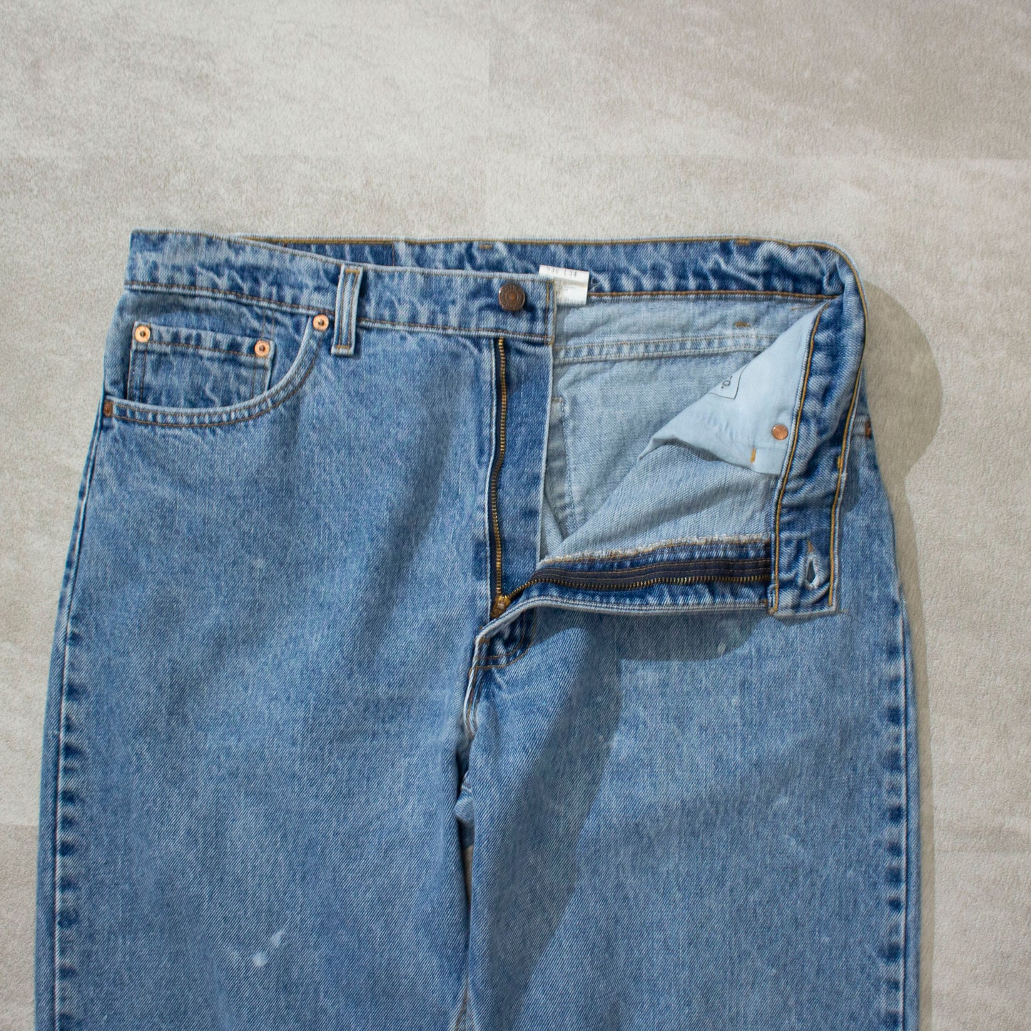550 RELAXED FIT TAPERED LEG Made in USA