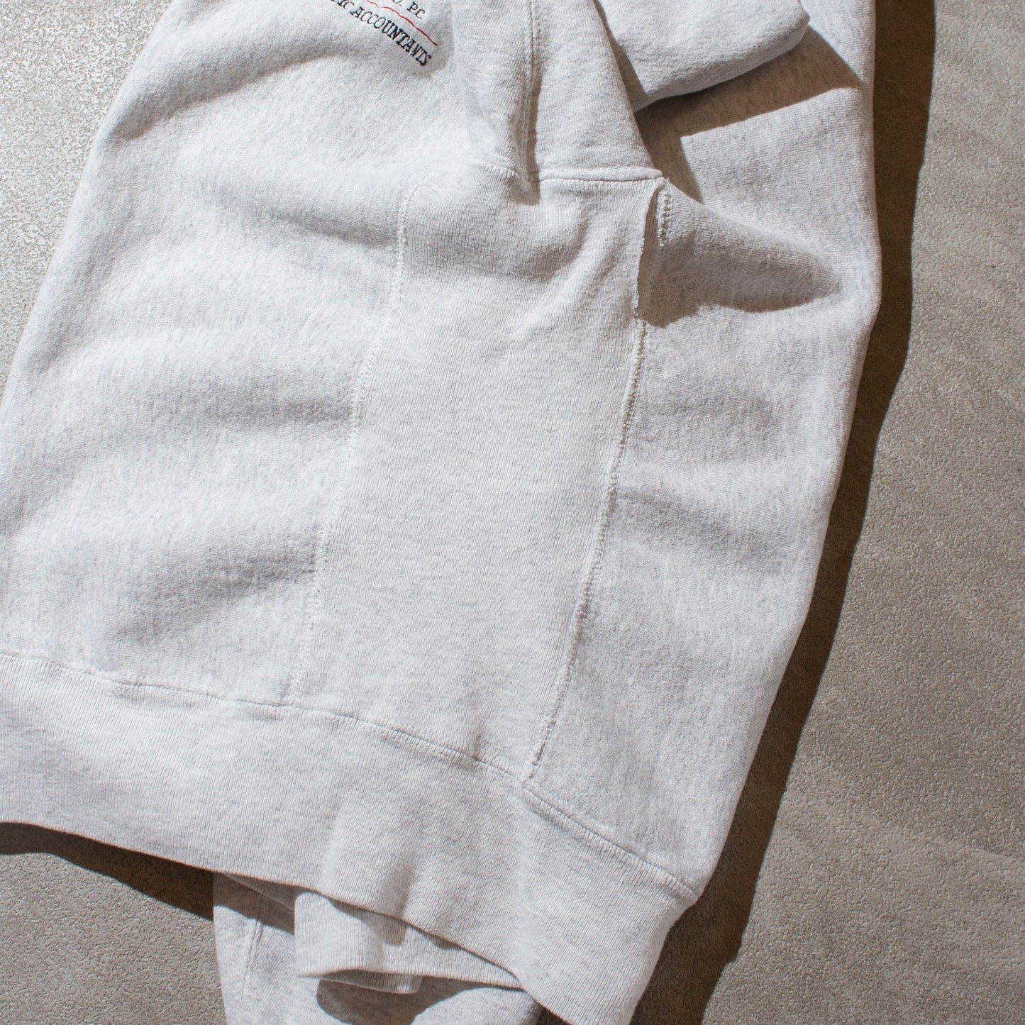 "CROSS GRAIN" Crewneck Sweat Made in U.S.A.