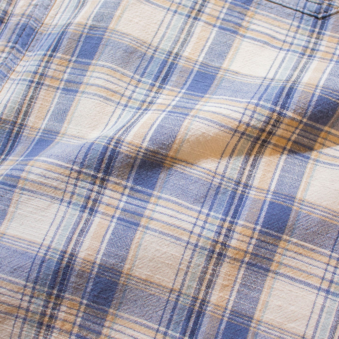 "TREKKER CROSSHATCH" S/S Check Shirt【XL】