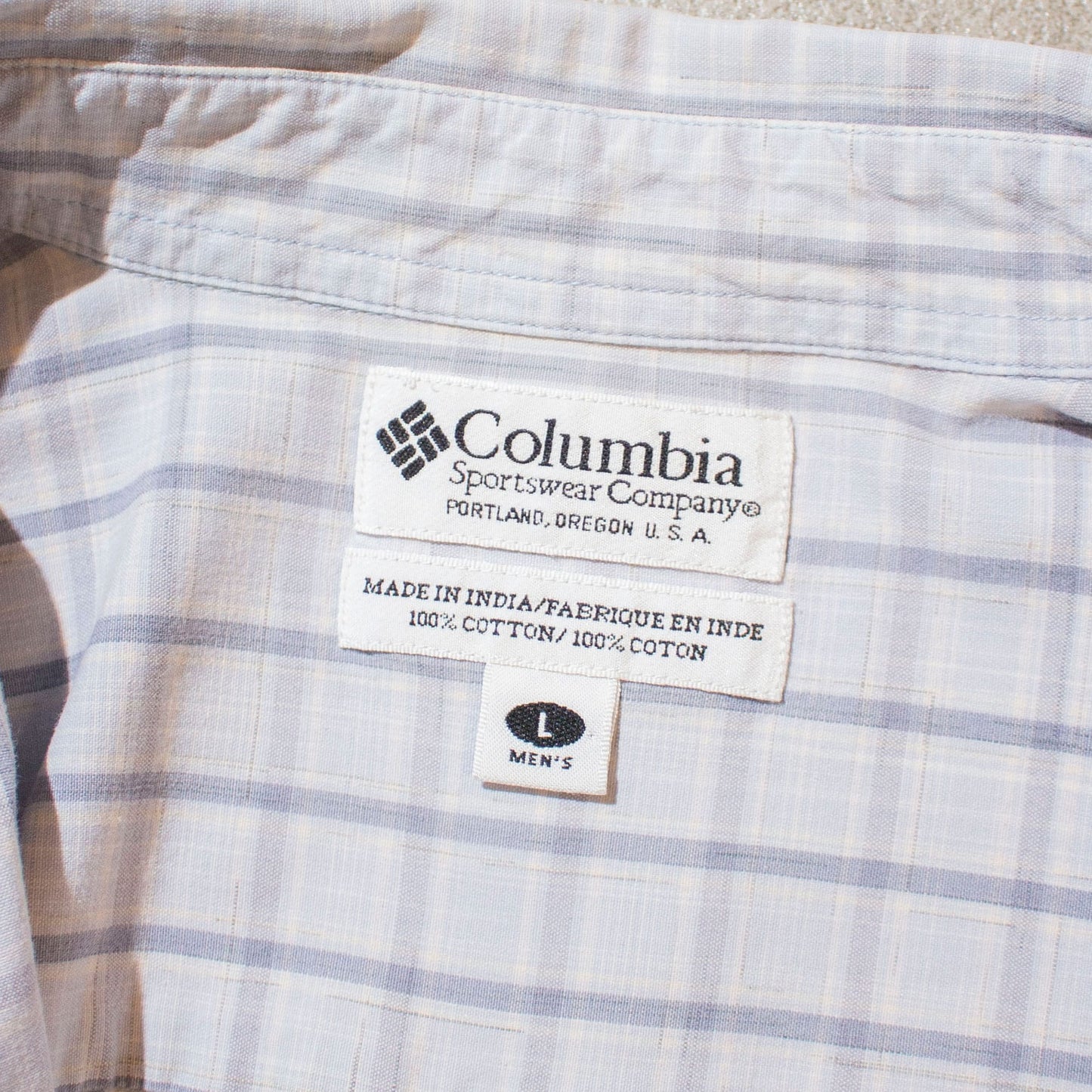 S/S Check Shirt【L】