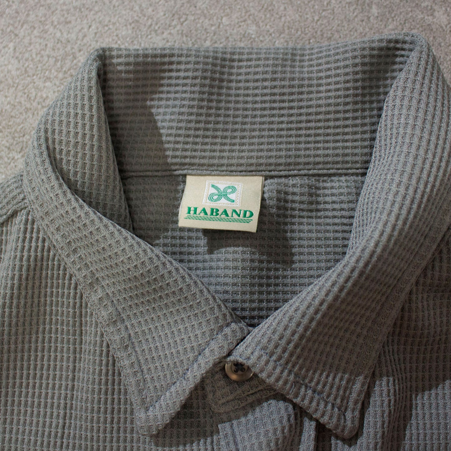 Polyester Waffle L/S Shirt