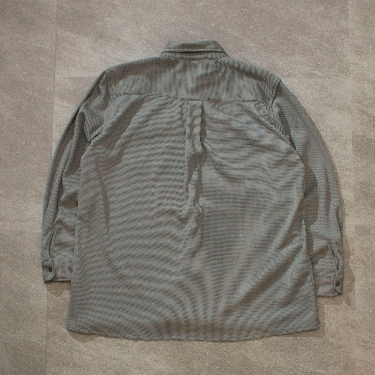 Polyester Waffle L/S Shirt