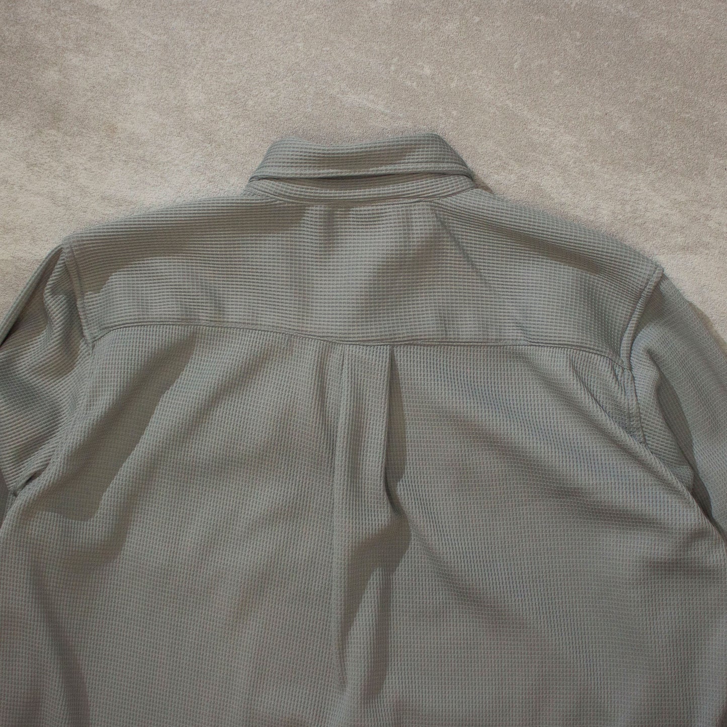 Polyester Waffle L/S Shirt