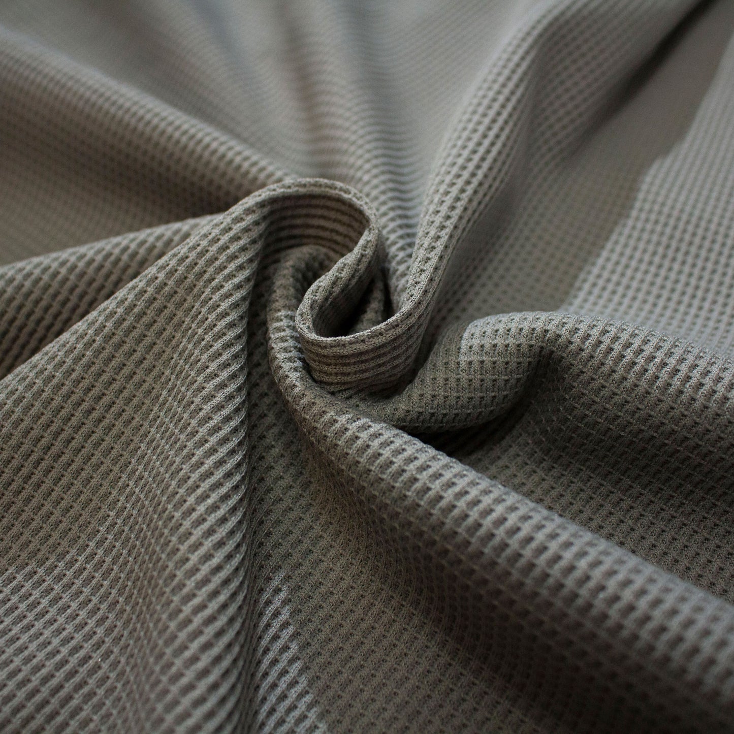 Polyester Waffle L/S Shirt