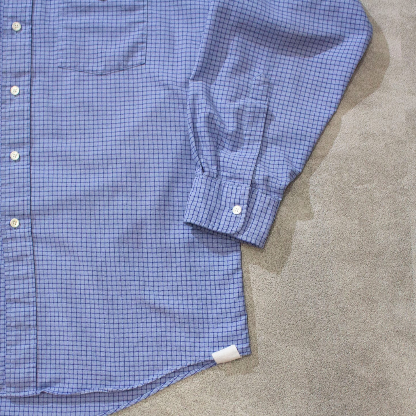 Cotton Check L/S B.D Shirt