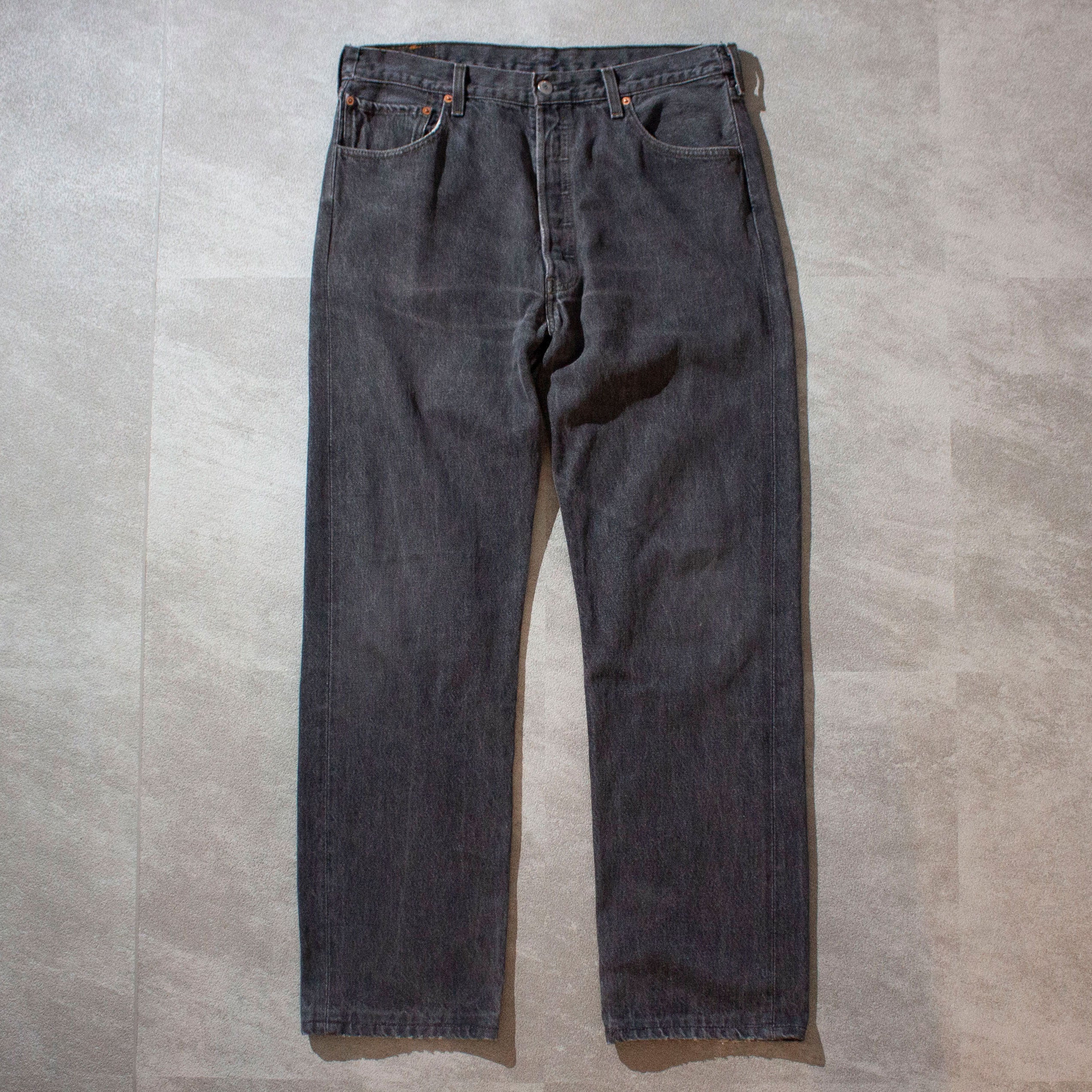 501 Black Denim 