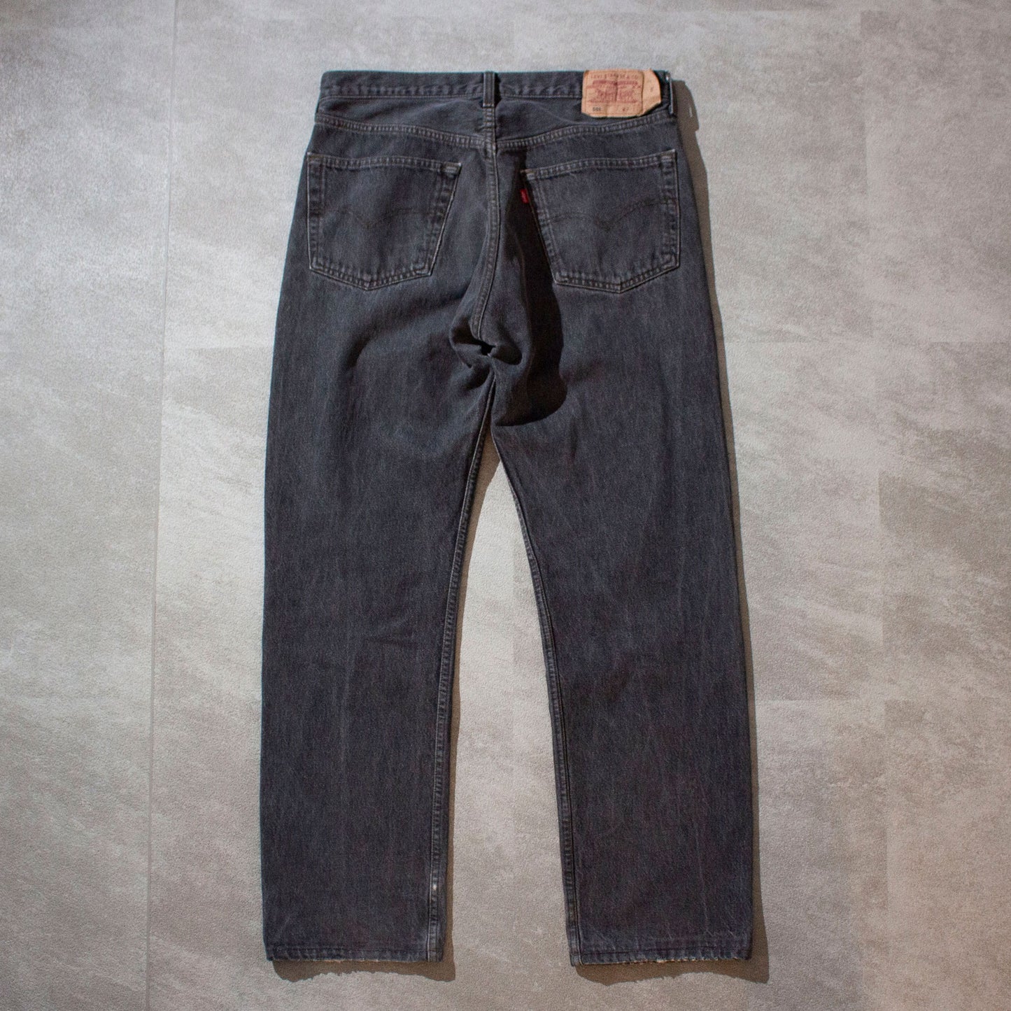 501 Black Denim "先染め"