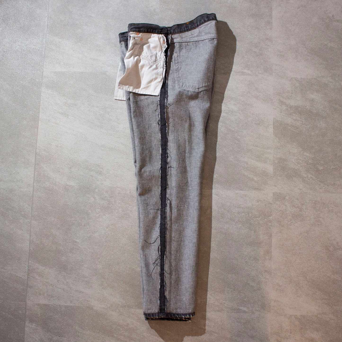 501 Black Denim "先染め"