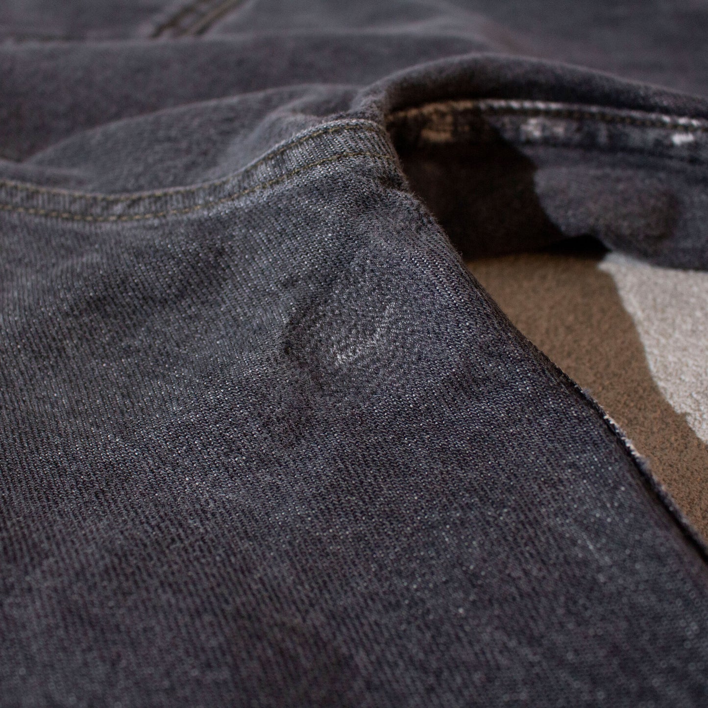 501 Black Denim "先染め"