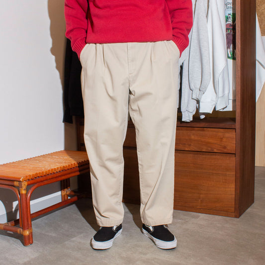 2tuck Wide Tapered Chino Pants