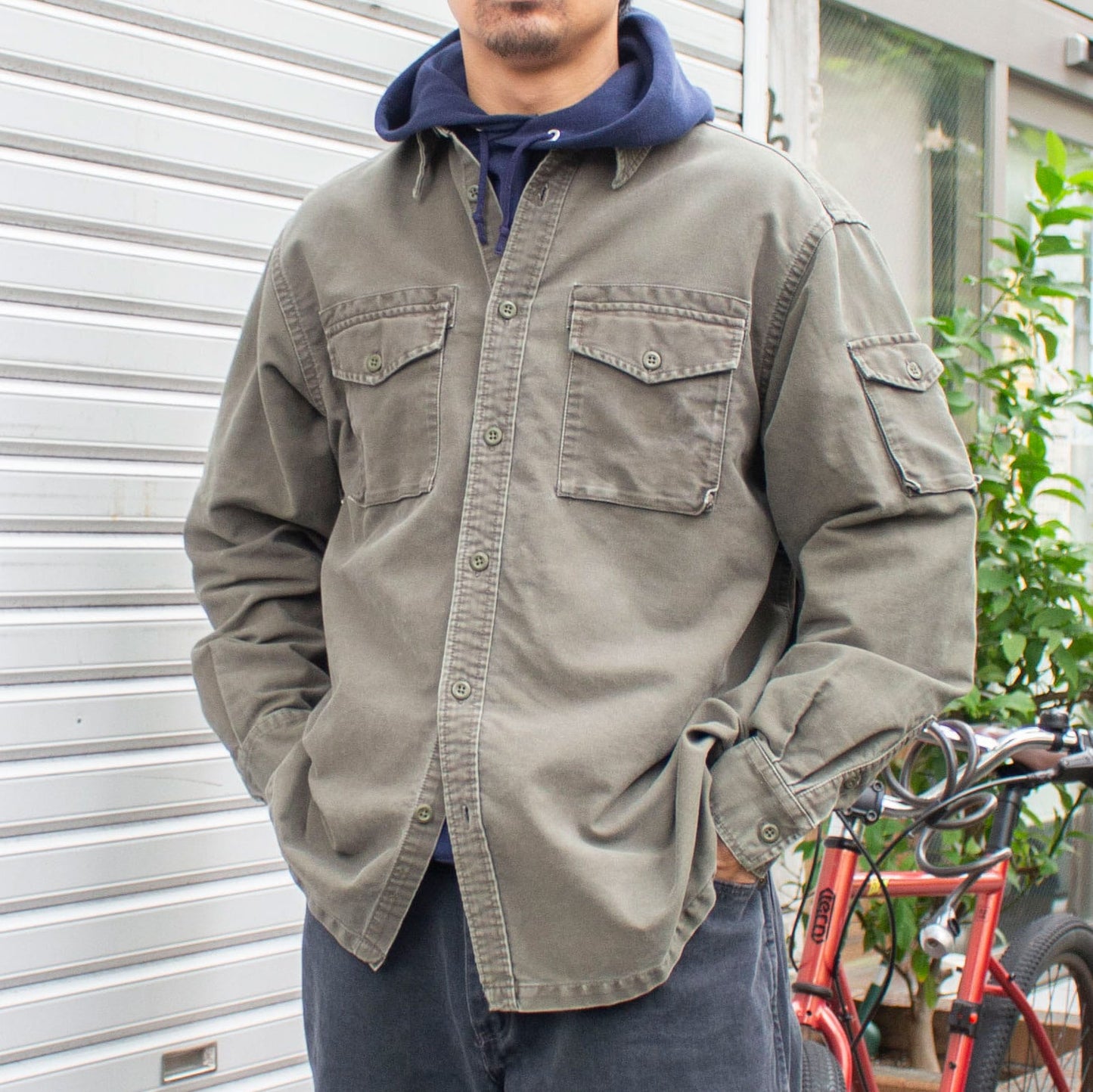 Military Cotton Shirt