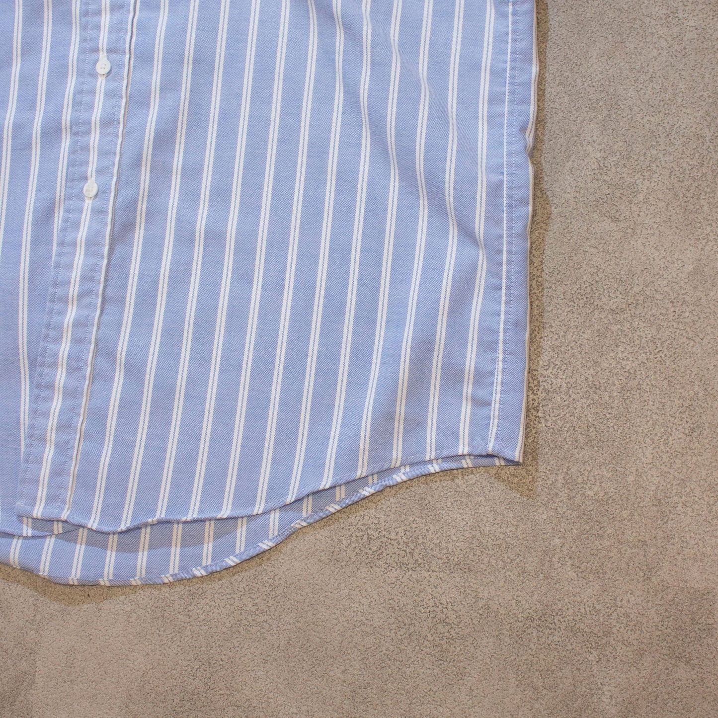 Stripe B.D Shirt Made in U.S.A. / SAX【About L】