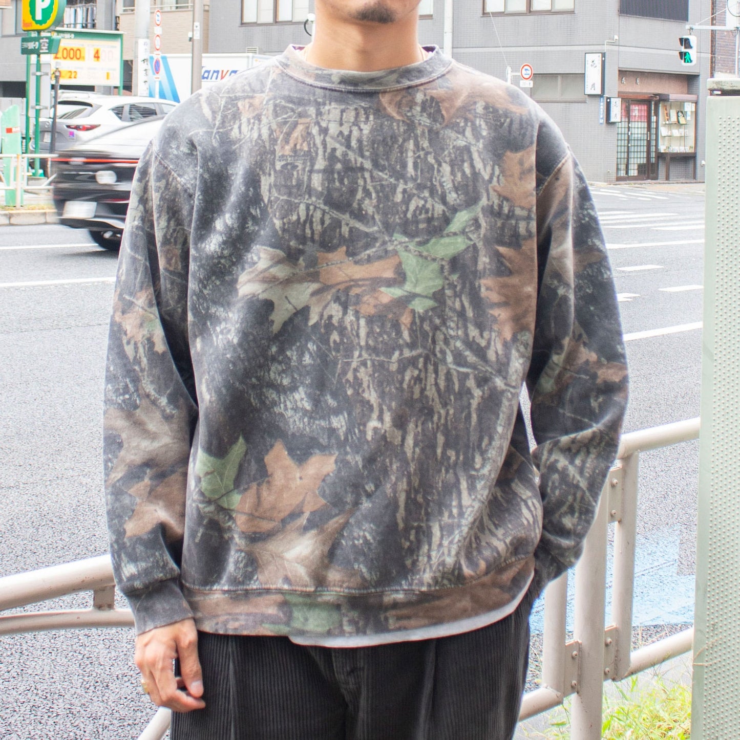 Tree Camo Crewneck Sweat