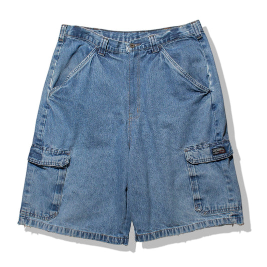Cargo Denim Shorts【About W34】