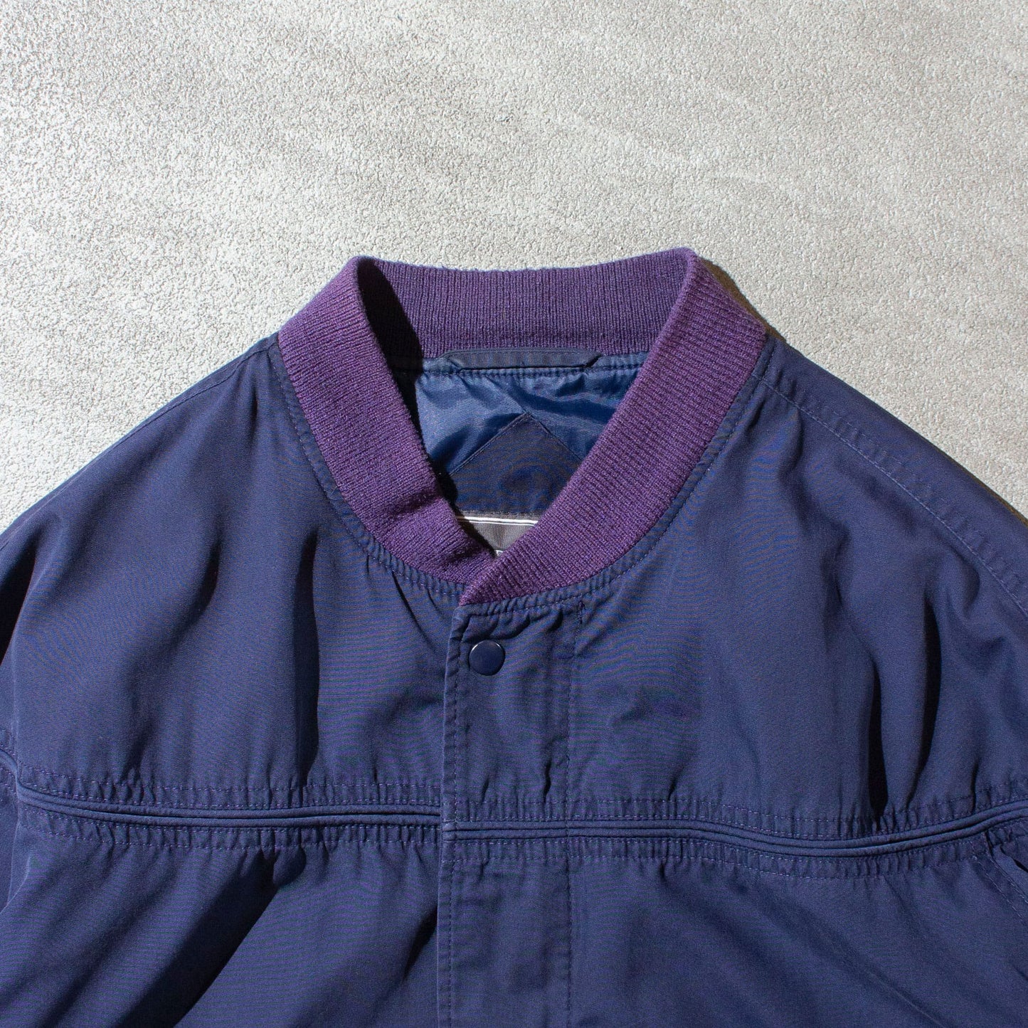2tone Cup Shoulder Jacket