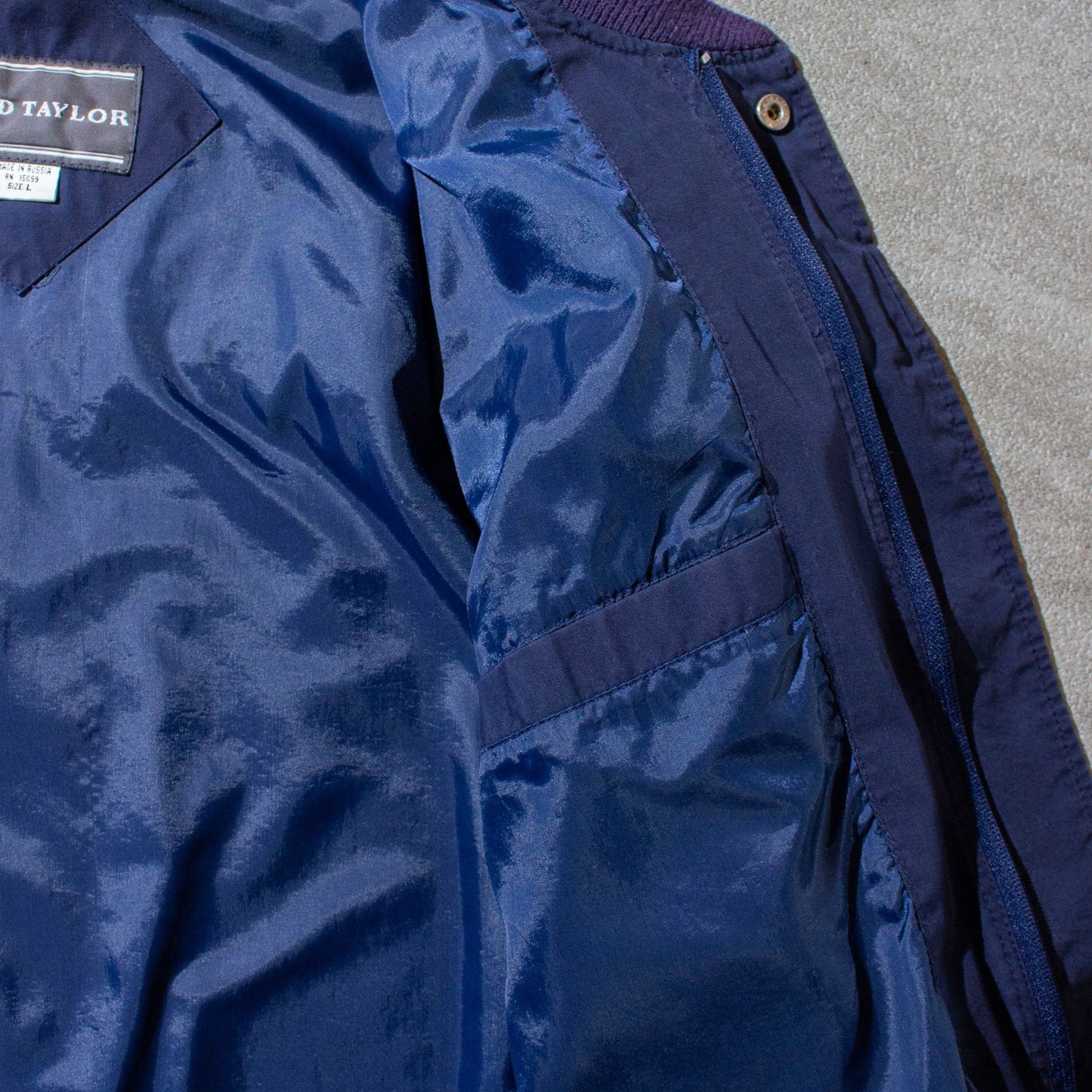 2tone Cup Shoulder Jacket