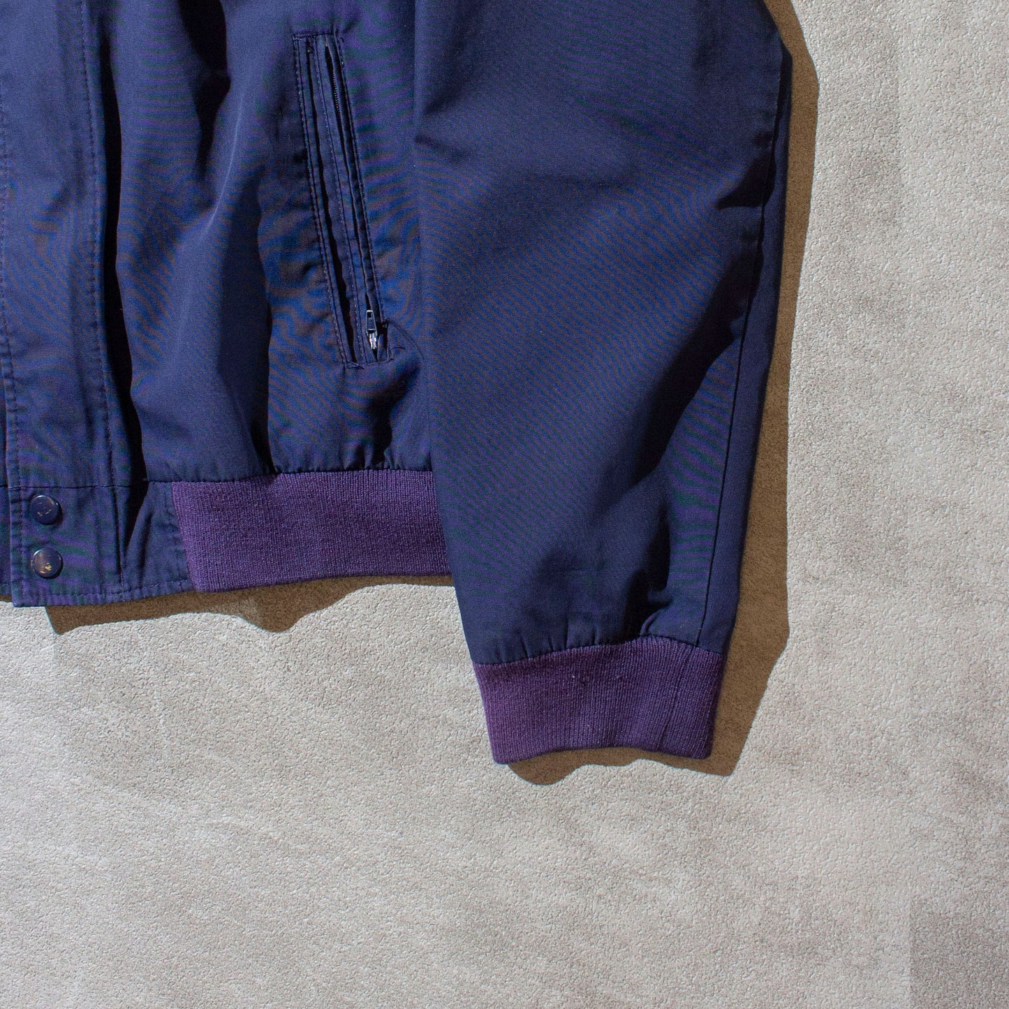 2tone Cup Shoulder Jacket