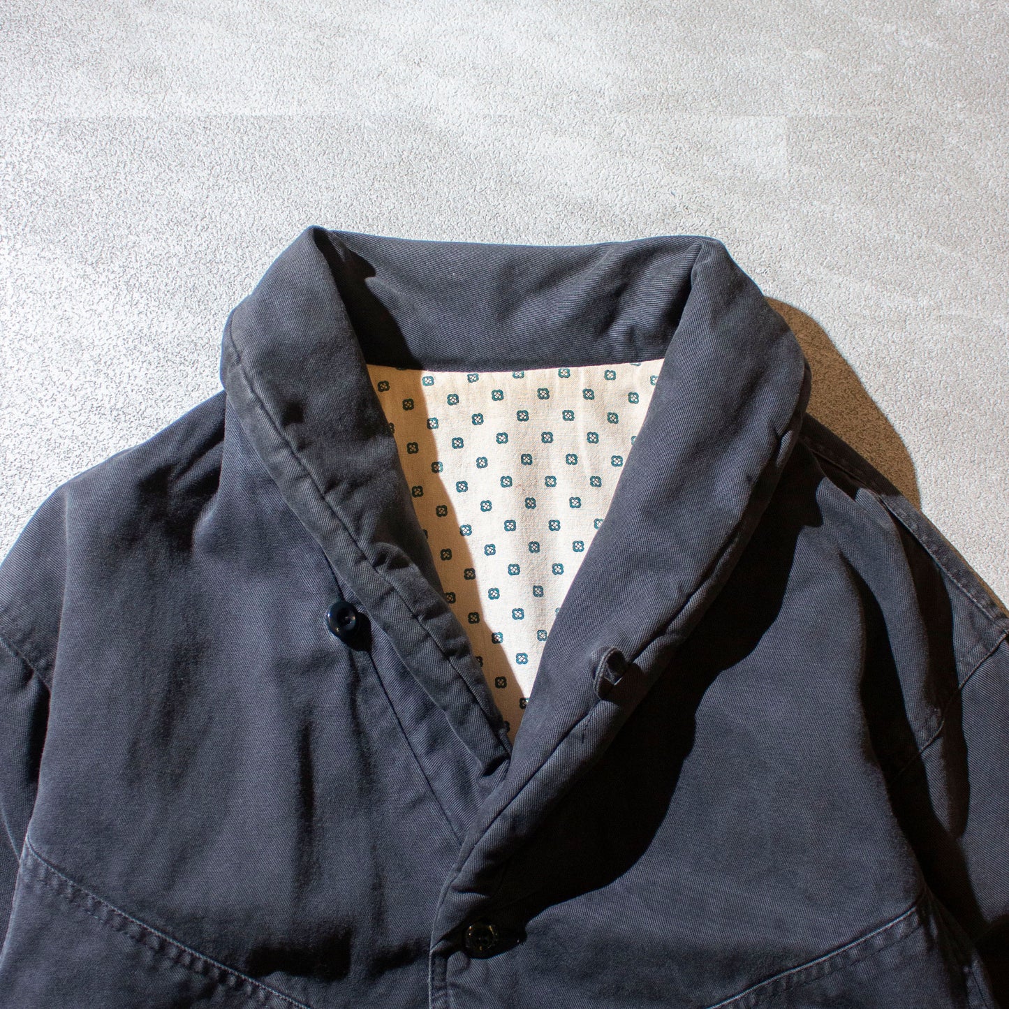 Shawl Collar Padded Blouson