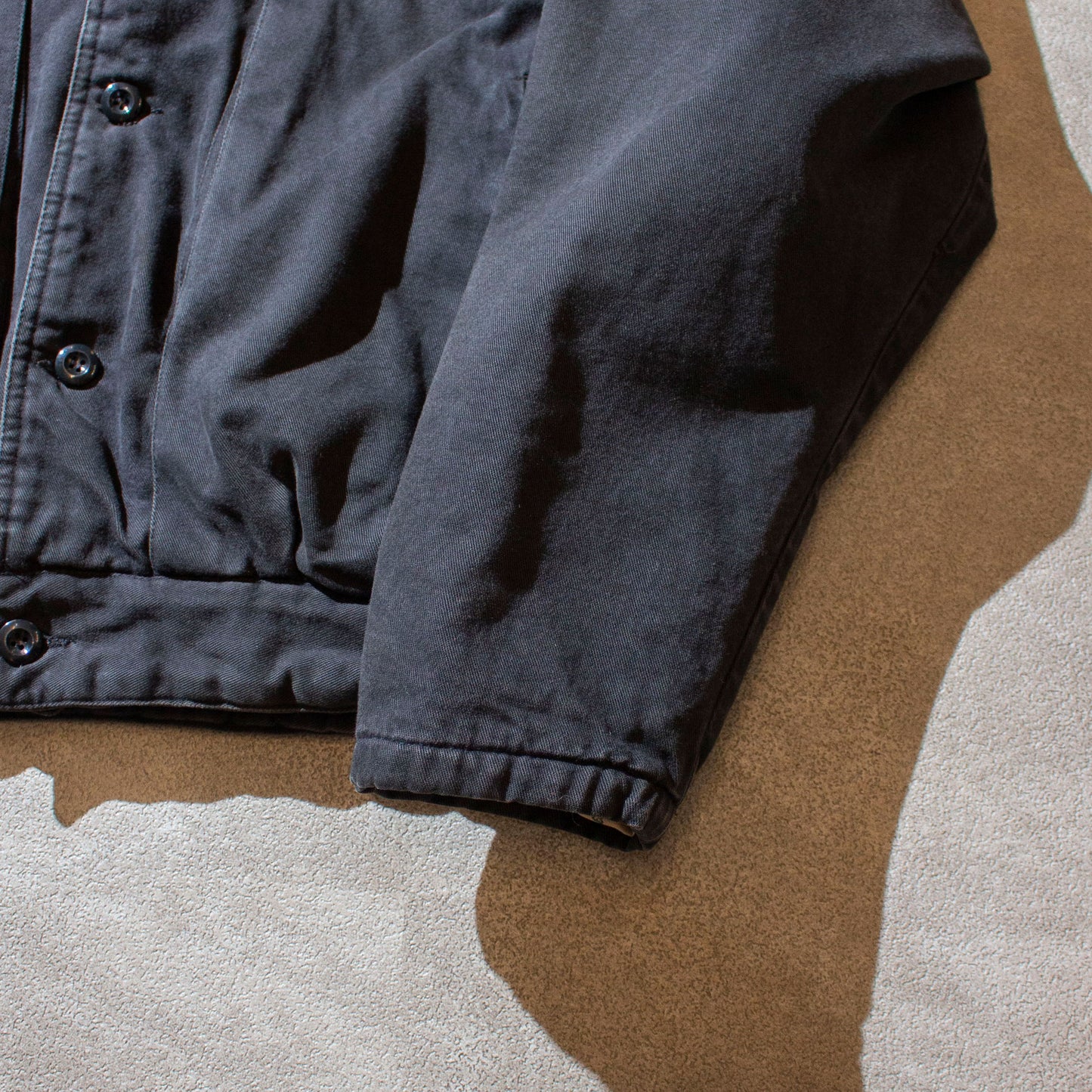 Shawl Collar Padded Blouson