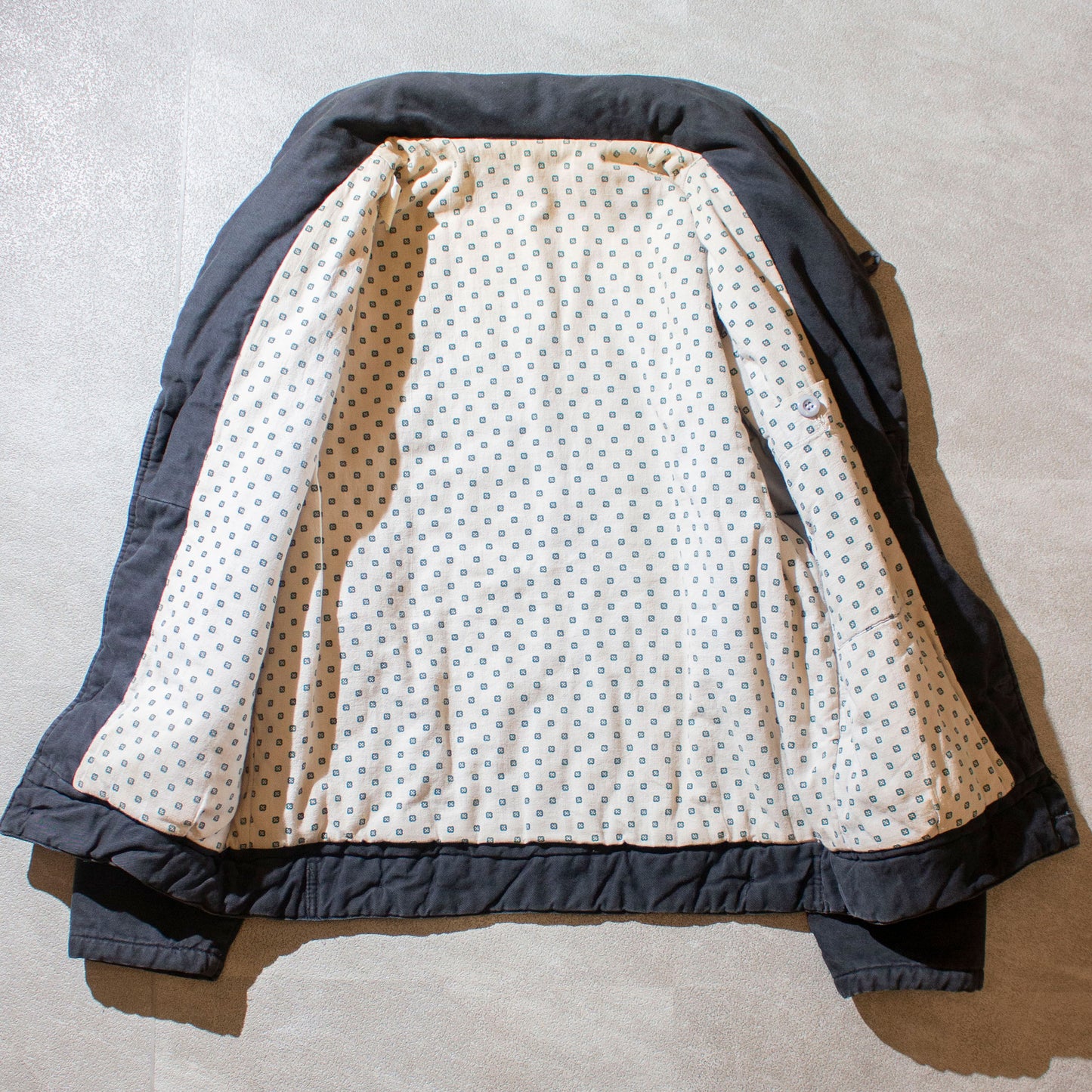 Shawl Collar Padded Blouson