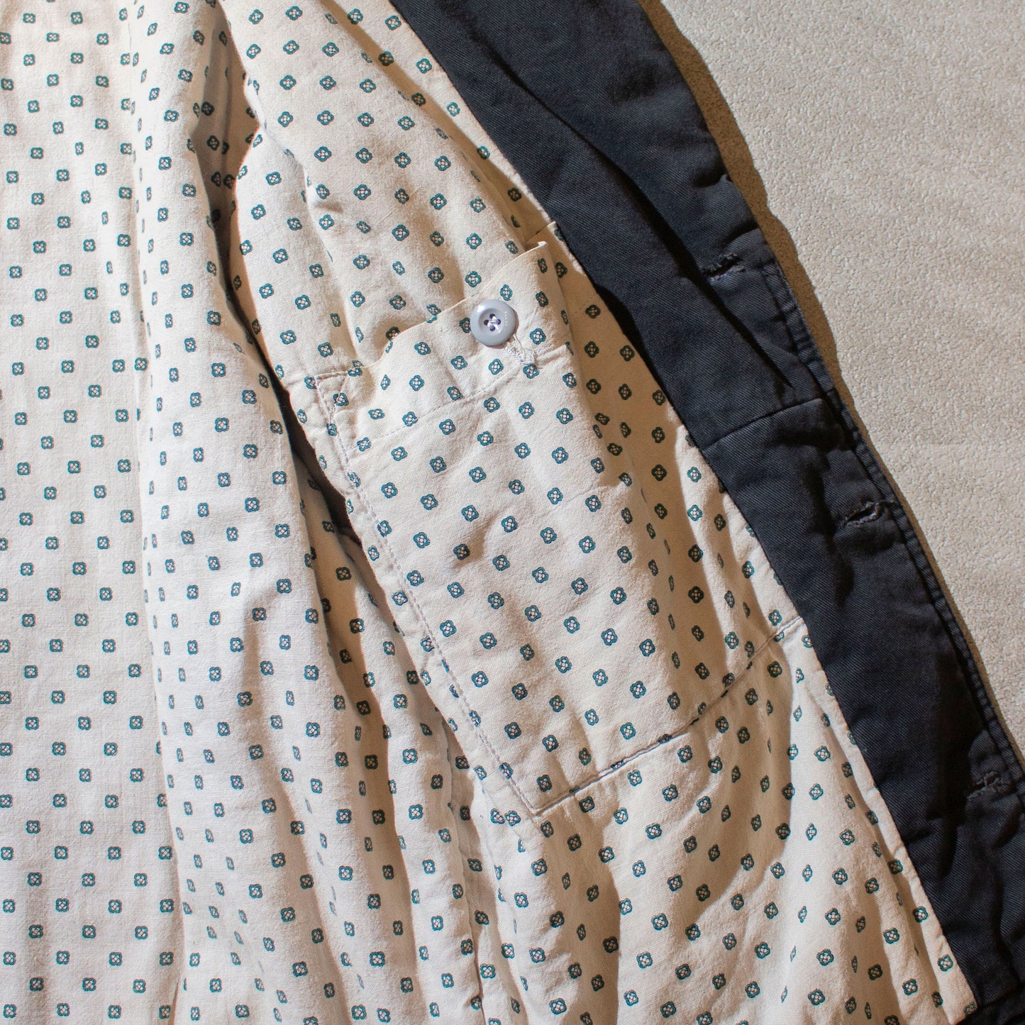 Shawl Collar Padded Blouson