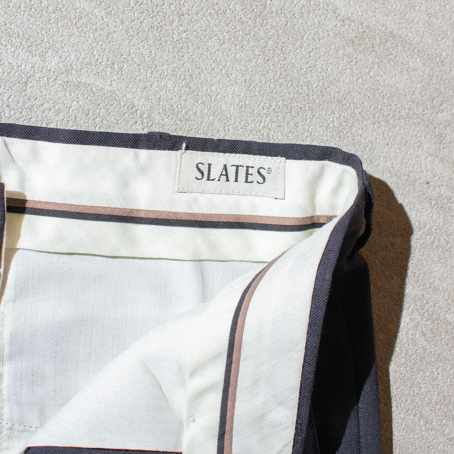 2tuck Wide Tapered Slacks / Charcoal Gray