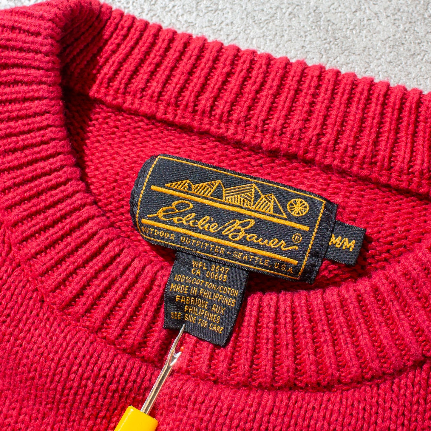 Cotton Knit Sweater
