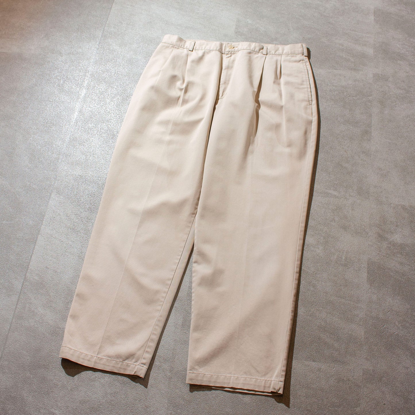 2tuck Wide Tapered Chino Pants