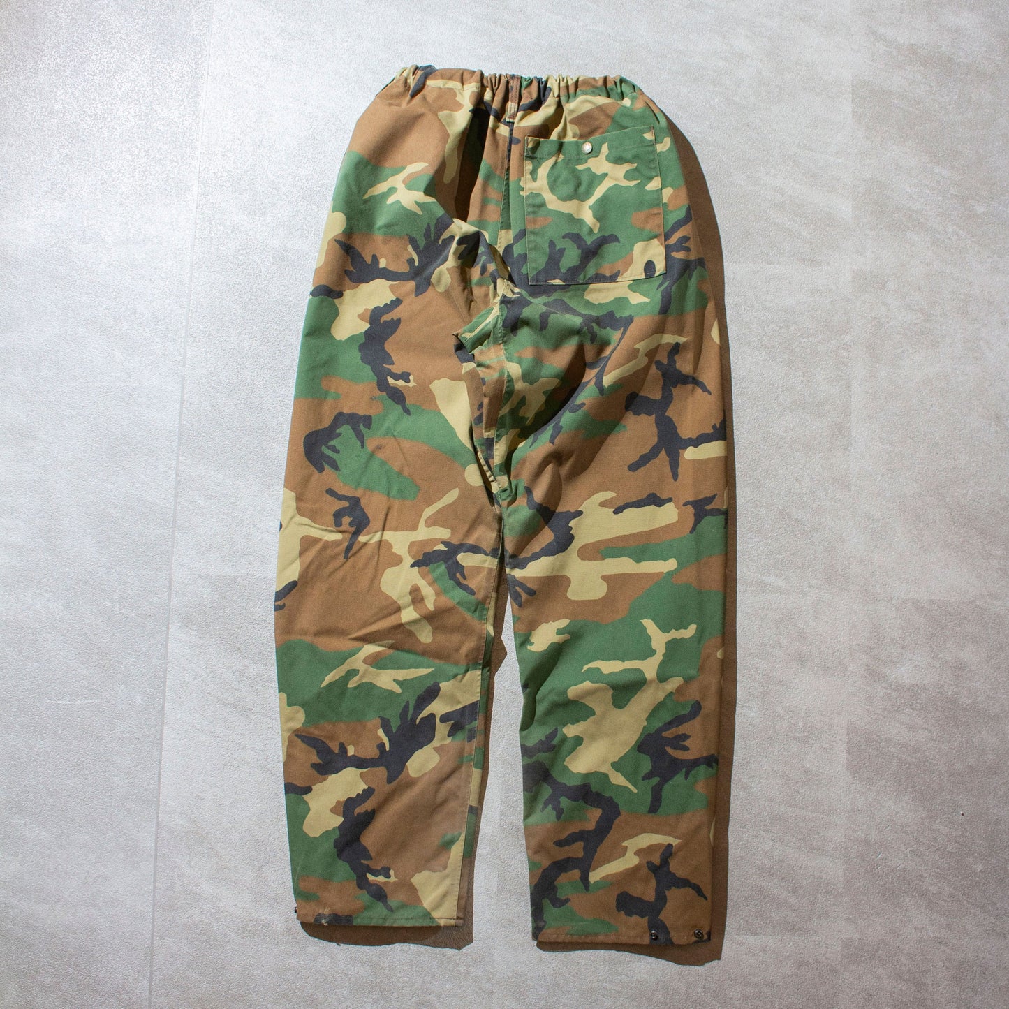 Gore-tex Over Pants "Woodland Camo" Made in U.S.A.