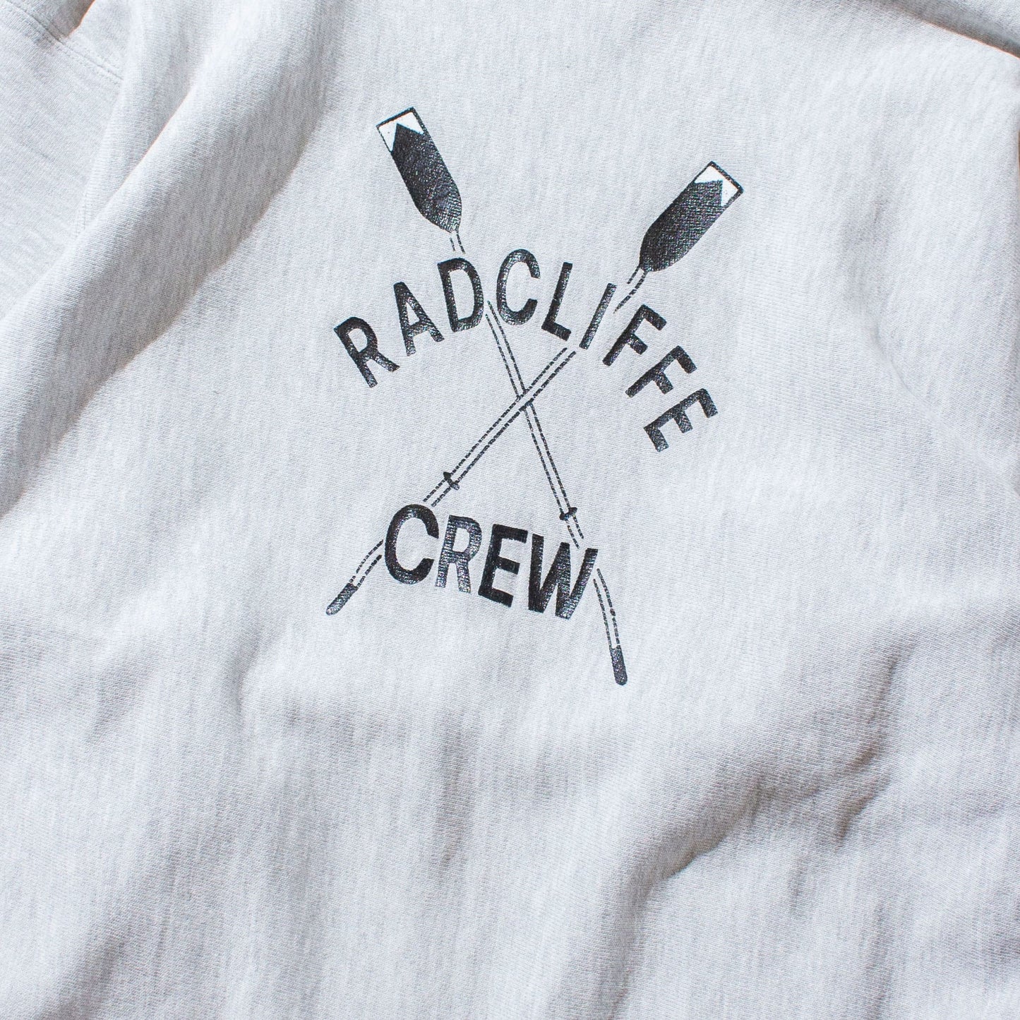 Reverse Weave "RADCLIFFE CREW" Crewneck Sweat