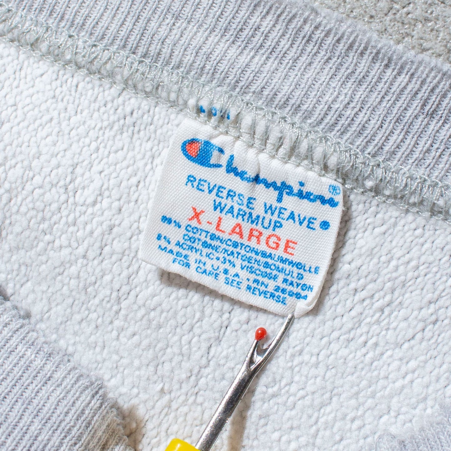 Reverse Weave "RADCLIFFE CREW" Crewneck Sweat