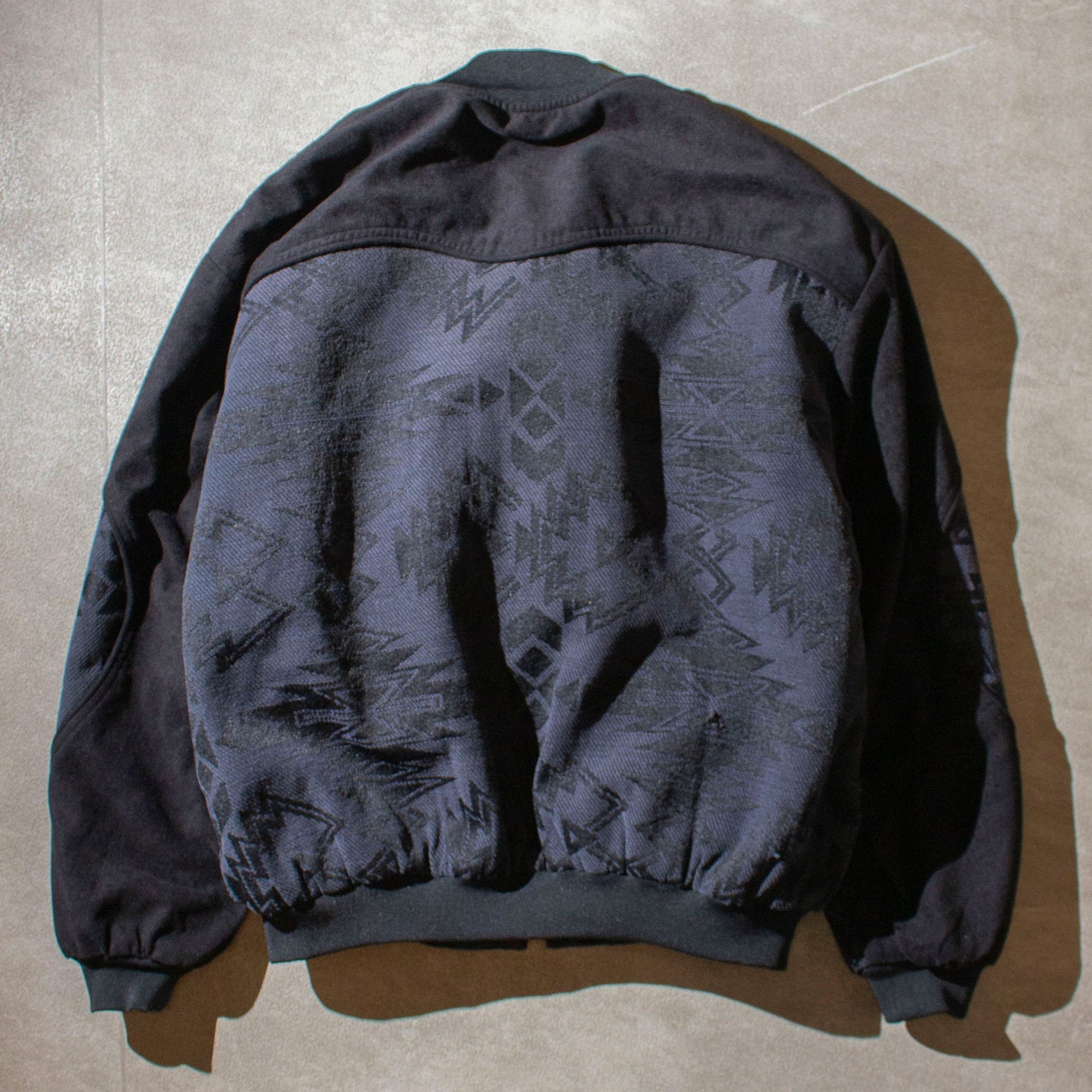 Native Pattern Jacquard Blouson
