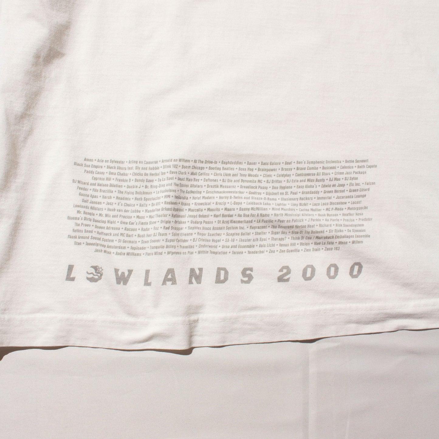 Lowlands 2000 Music T-shirt【XL】