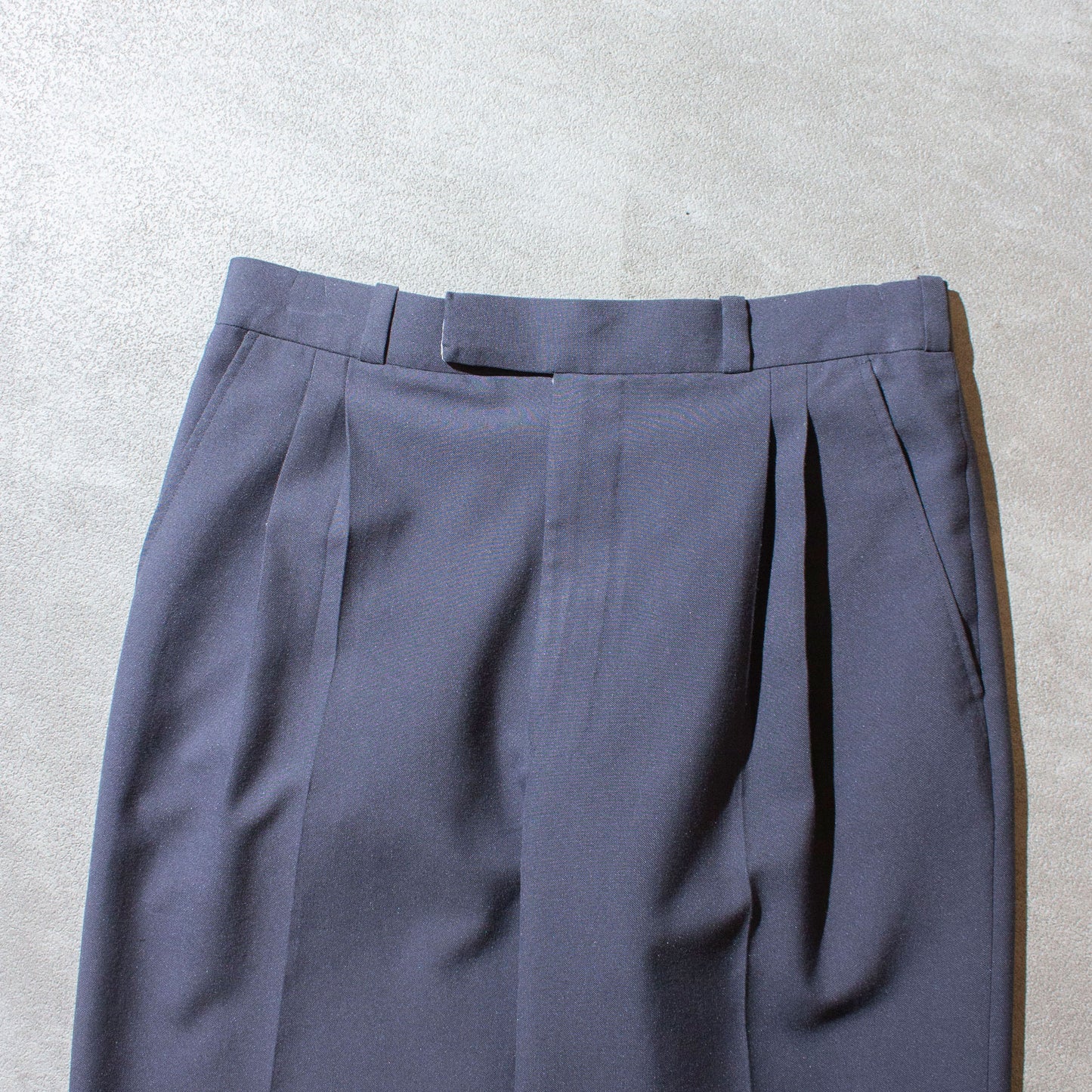 2tuck Wide Tapered Dress Slacks