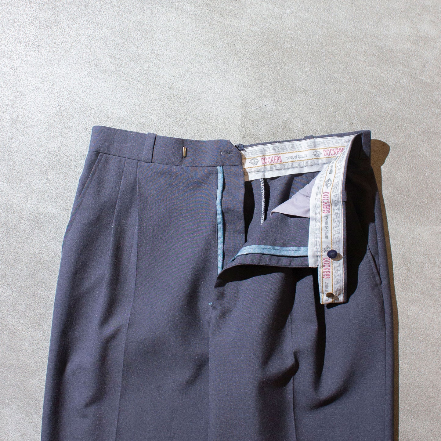 2tuck Wide Tapered Dress Slacks