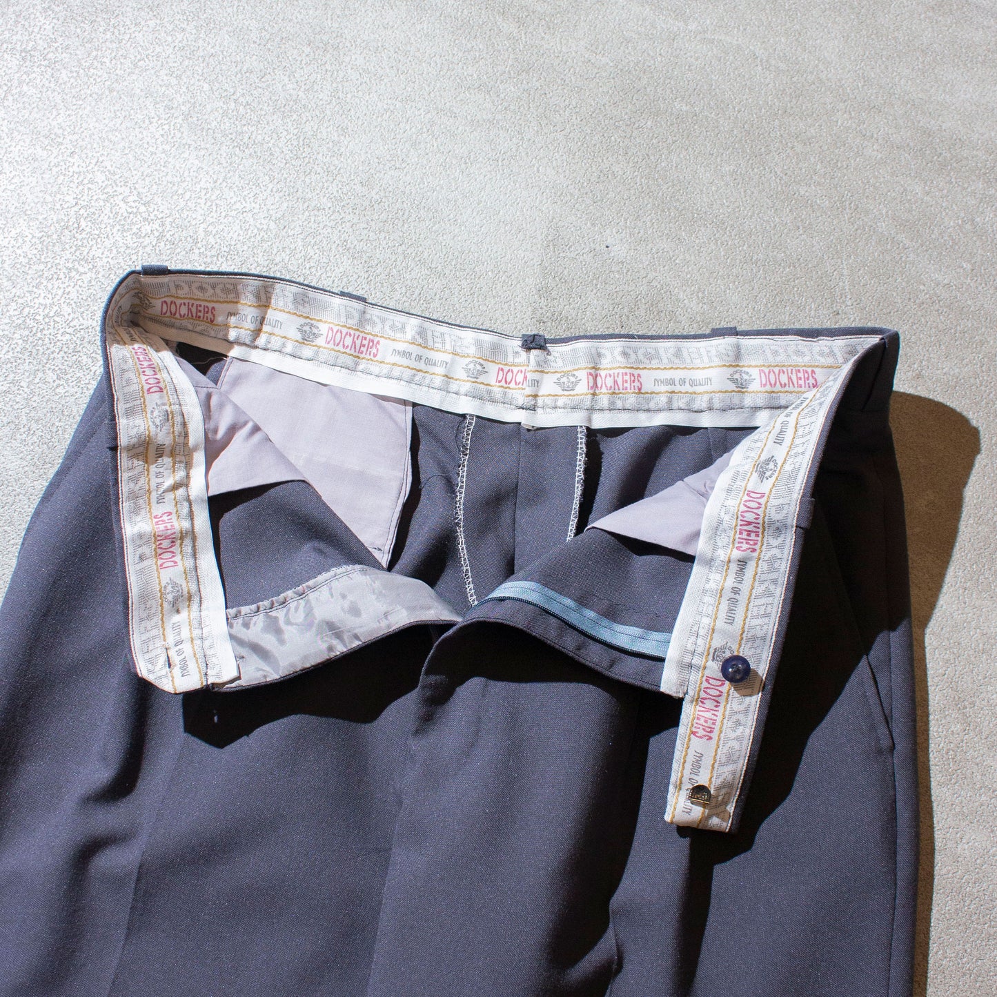 2tuck Wide Tapered Dress Slacks