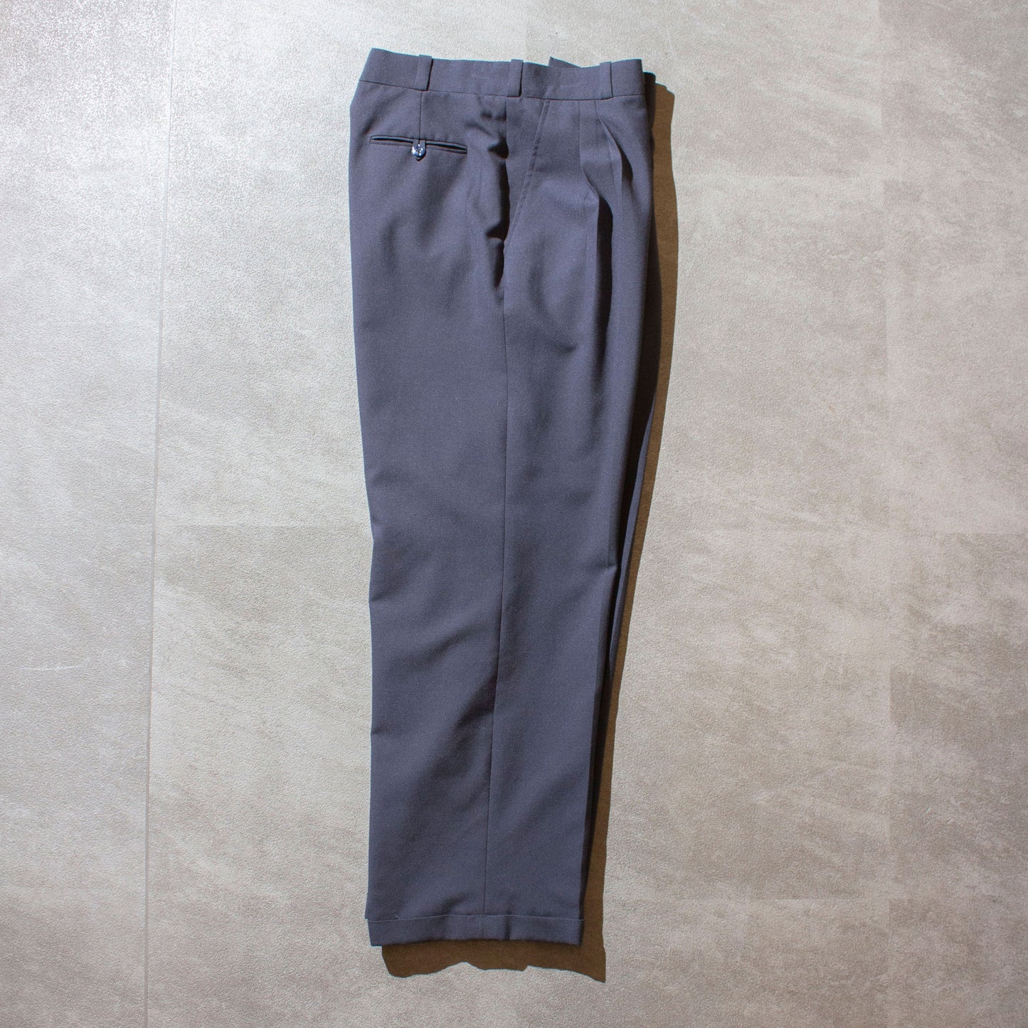 2tuck Wide Tapered Dress Slacks