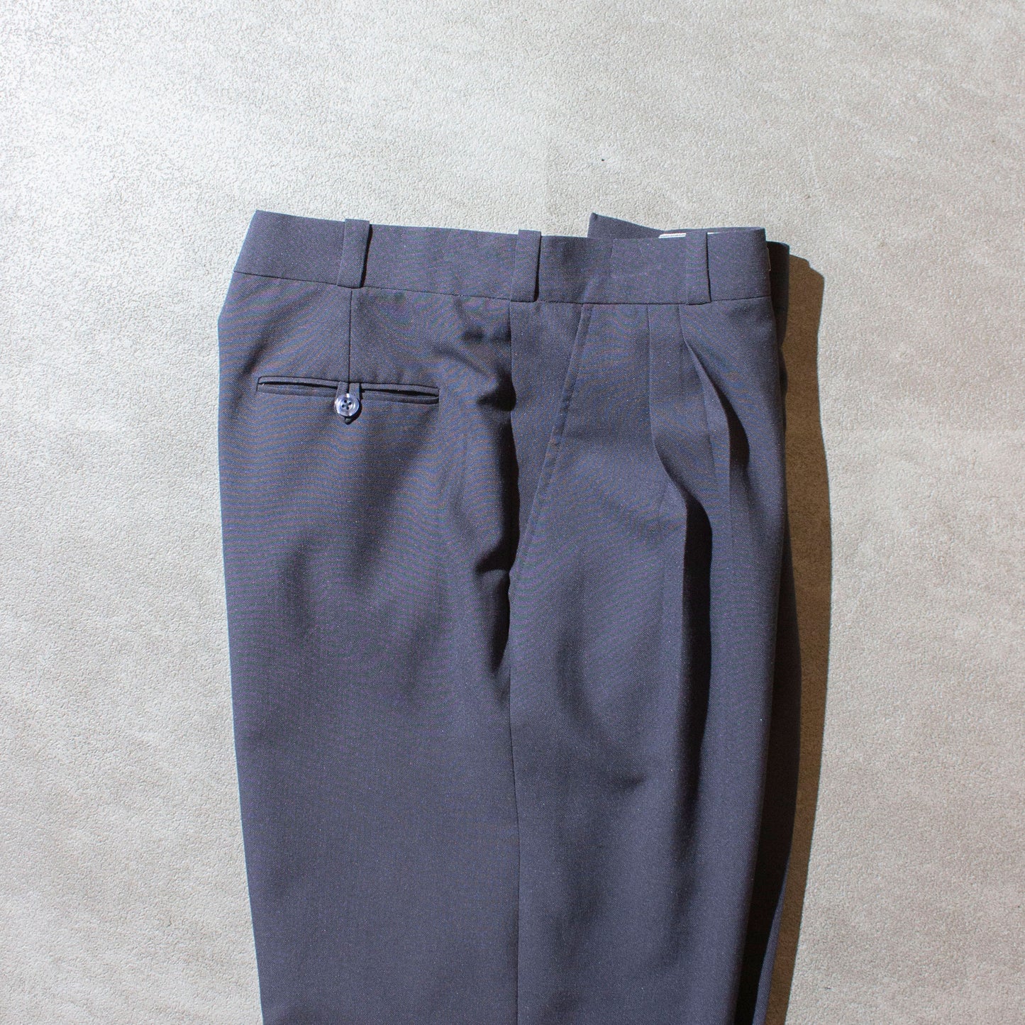 2tuck Wide Tapered Dress Slacks
