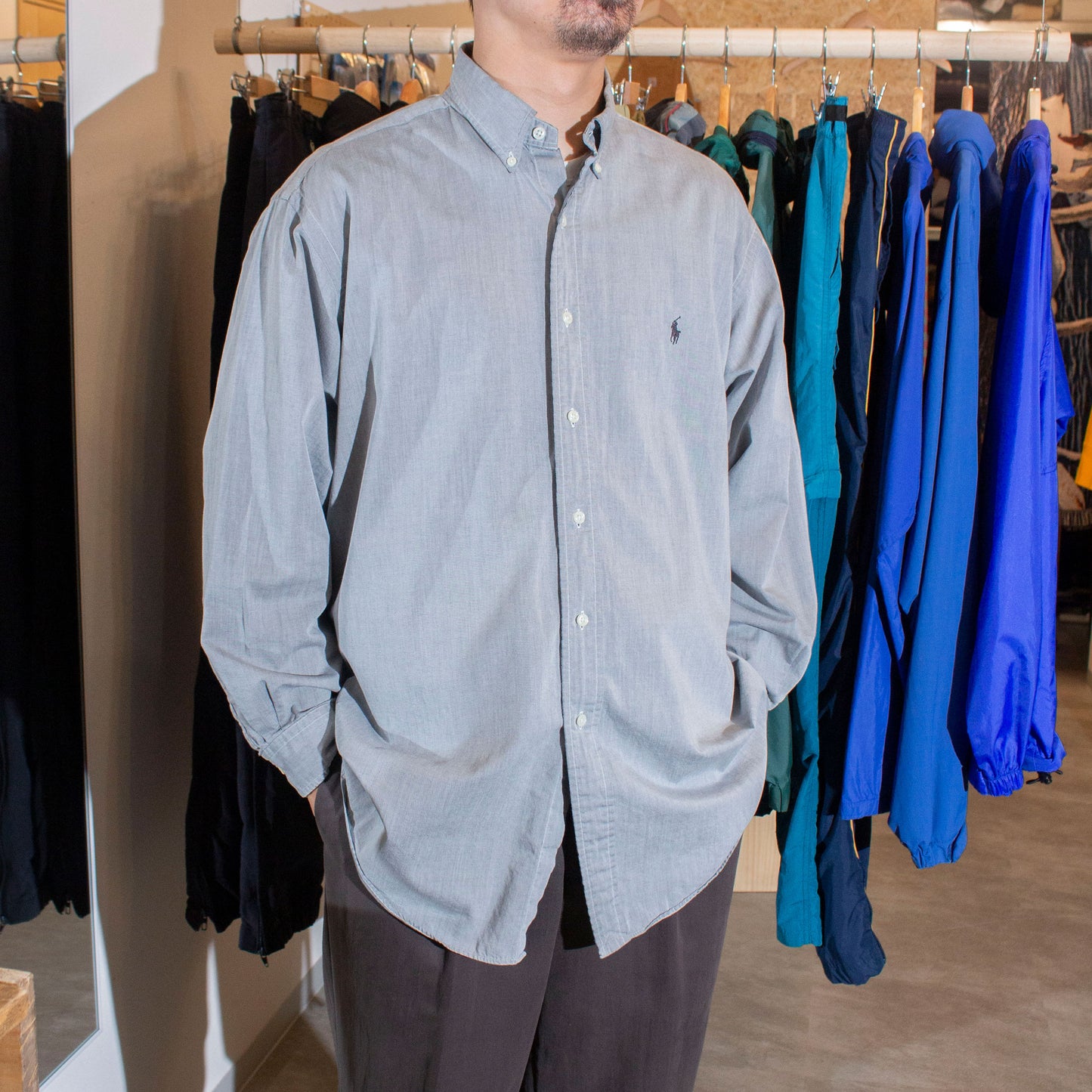 "YARMOUTH" Cotton BD Shirt