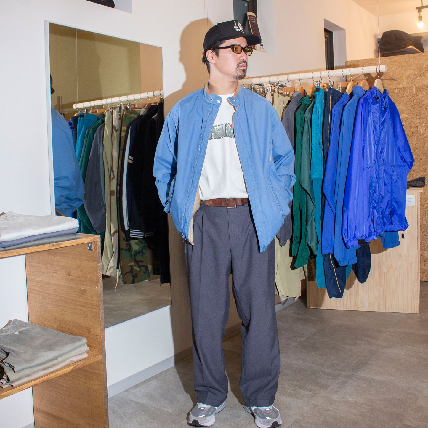 Zip-Up Reversible Blouson