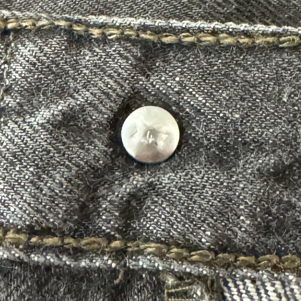 501 Black Denim "先染め"
